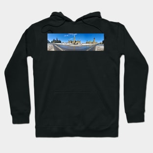 Canada’s Parliament buildings on a sunny day Hoodie